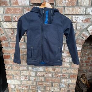 Bench Kids Dark Blue Zip-Up Hoodie - Sz 7/8